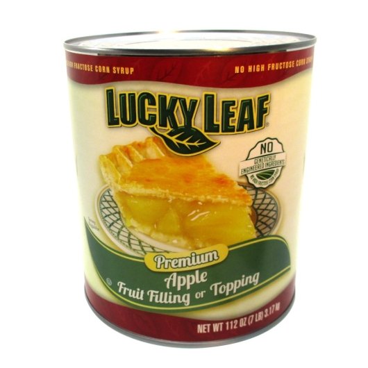 Lucky Leaf Premium Apple Fruit Filling Or Topping, 3 x 112 oz Case - Bakery & Desserts
