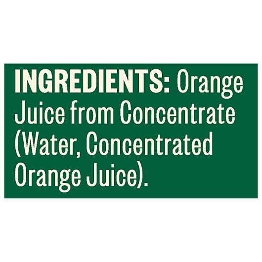 Tree Top 100% Orange Juice, 24 x 10 fl oz Case - Juices