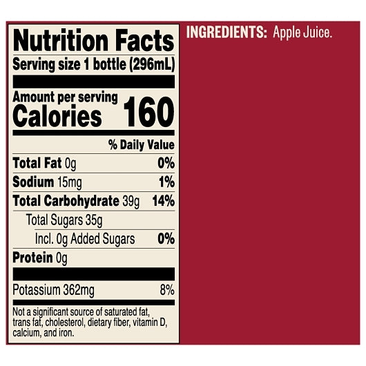 Tree Top Three Apple Blend Juice, 24 x 10 fl oz Case - Juices