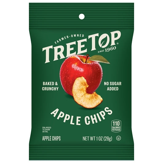 Tree Top Dried Apple Chips, 24 x 1 oz Case - Dried Fruit & Fruit Snacks - image 2