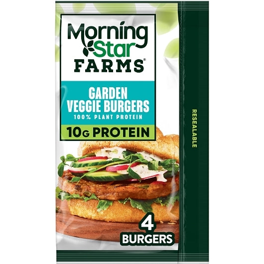 Morningstar Farms Garden Veggie Patties, 8 x 9.5 oz Case - DOT product image 4