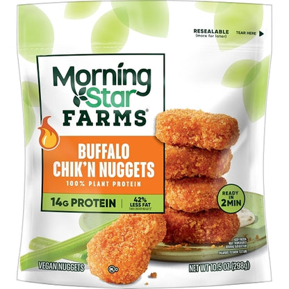 Morningstar Farms Veggie Classics Buffalo Wings, 6 x 10.5 oz Case - DOT product image 2