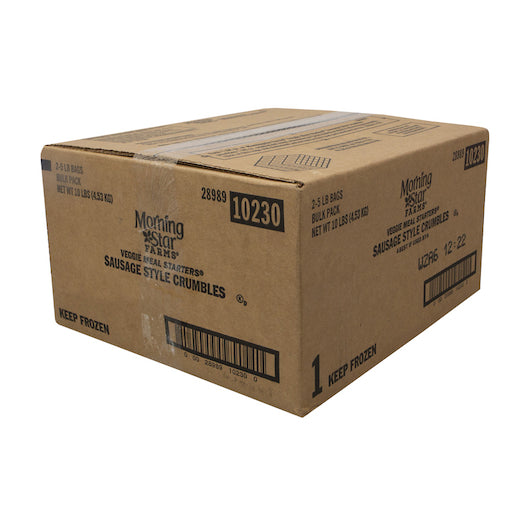 Morningstar Farms Sausage Crumbles, 2 x 5 lb Case - DOT product image 6