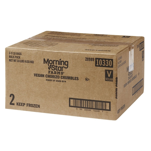 Morningstar Farms Veggie Meal Starter Chorizo, 2 x 5 lb Case - DOT product image 8