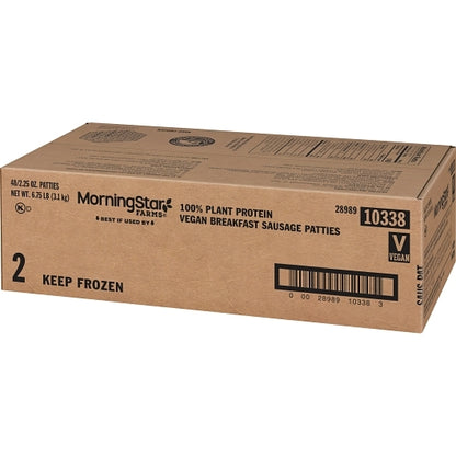 Morningstar Farms Incogmeato Sausage, 4 x 4 x 2.25 oz Case - DOT product image 2