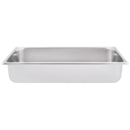 Vollrath 4 Inch Stainless Steel Full Size Steam Table Pan, 1 x 1 each Case - Kitchen Equipment