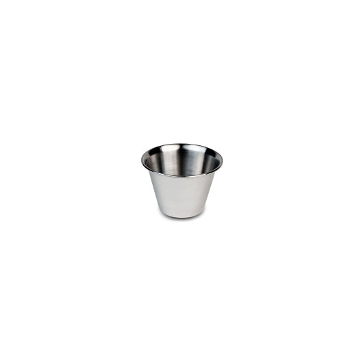 Vollrath 3 Ounce Stainless Steel Sauce Cup, 1 x 12 each Case - Alternate product angle or state
