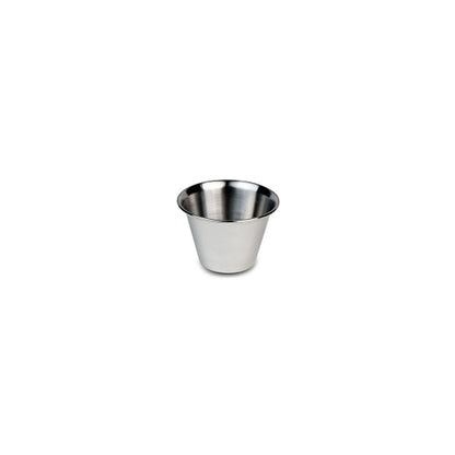 Vollrath 3 Ounce Stainless Steel Sauce Cup, 1 x 12 each Case - Alternate product angle or state