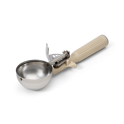 Vollrath Stainless Steel Size 10 Disher - Ivory Handle, 1 x 1 each Case - Kitchen Equipment