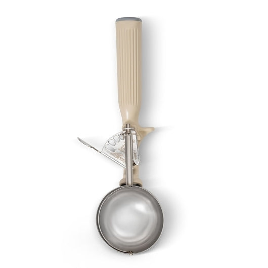 Vollrath Stainless Steel Size 10 Disher - Ivory Handle, 1 x 1 each Case - GS1 product shown out of package