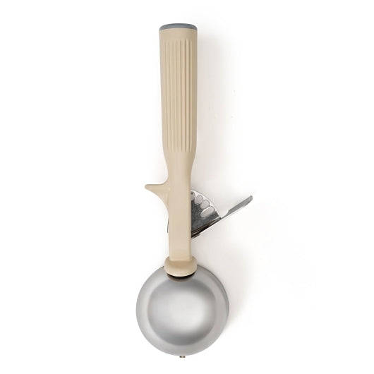 Vollrath Stainless Steel Size 10 Disher - Ivory Handle, 1 x 1 each Case - GS1 product shown out of package