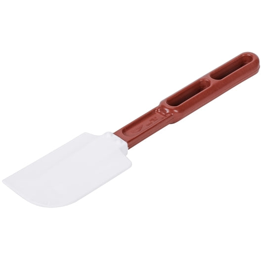 Vollrath 10 Inch Plastic White Spatula with Red Handle, 1 x 1 each Case - Kitchen Equipment