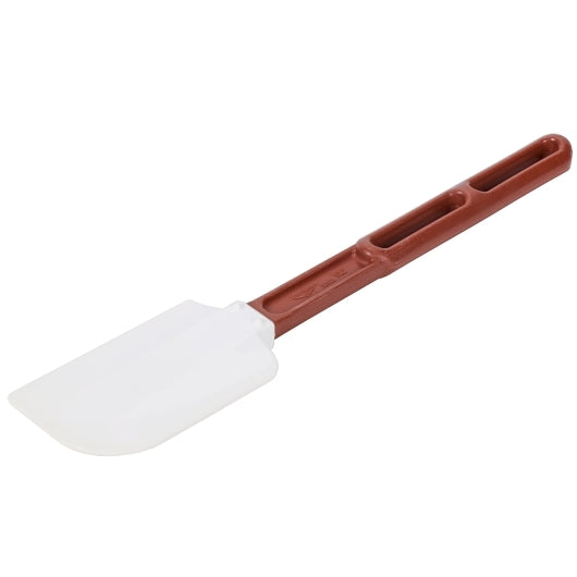 Vollrath 13.5 Inch Plastic White Spatula with Red Handle, 1 x 1 each Case - Kitchen Equipment