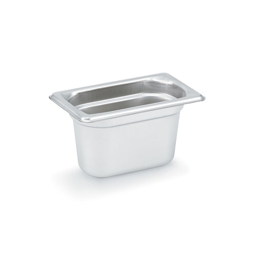 Vollrath Super Pan 1/9 Size 4 Inch Deep, 1 x 1 each Case - GS1 product shown out of package
