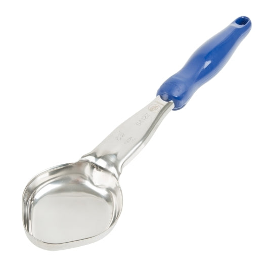 Vollrath 2 Ounce Oval Blue Handle Spoodle, 1 x 1 each Case - Kitchen Equipment