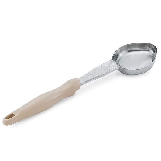Vollrath 3 Ounce Oval Ivory Handle Spoodle, 1 x 1 each Case - Kitchen Equipment