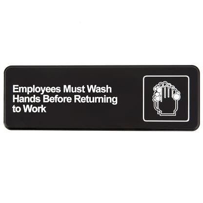 Vollrath Company 4530 Wash Hands Sign - DOT product image 1