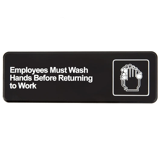 Vollrath Company 4530 Wash Hands Sign - DOT product image 1