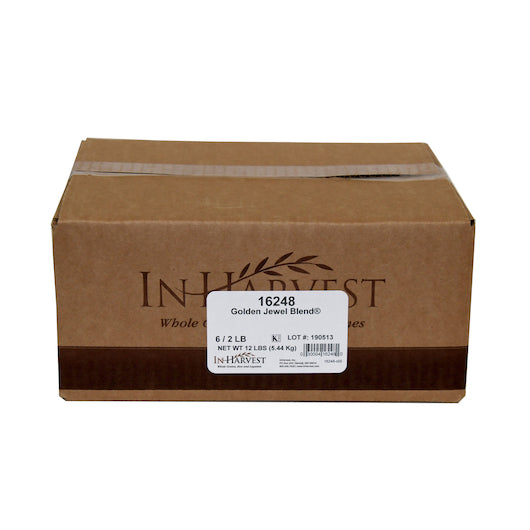 InHarvest Golden Jewel Blend Pasta, 6 x 2 lb Case - Pantry Ingredients