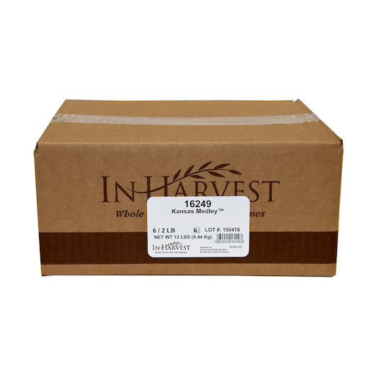 InHarvest Kansas Medley Rice, 6 x 2 lb Case - Rice & Grains