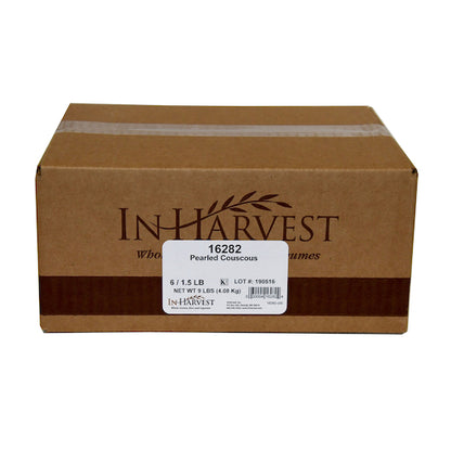 InHarvest Pearled Couscous Pasta, 6 x 1.5 lb Case - Pantry Ingredients