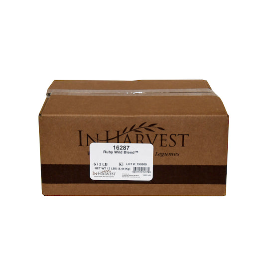 InHarvest Ruby Wild Blend Rice, 6 x 2 lb Case - Rice & Grains