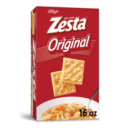 Kellogg's Keebler Zesta Original Saltines Crackers, 12 x 16 oz Case - DOT product image 6