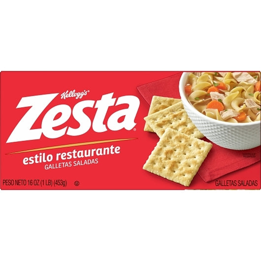 Kellogg's Keebler Zesta Original Saltines Crackers, 12 x 16 oz Case - DOT product image 4