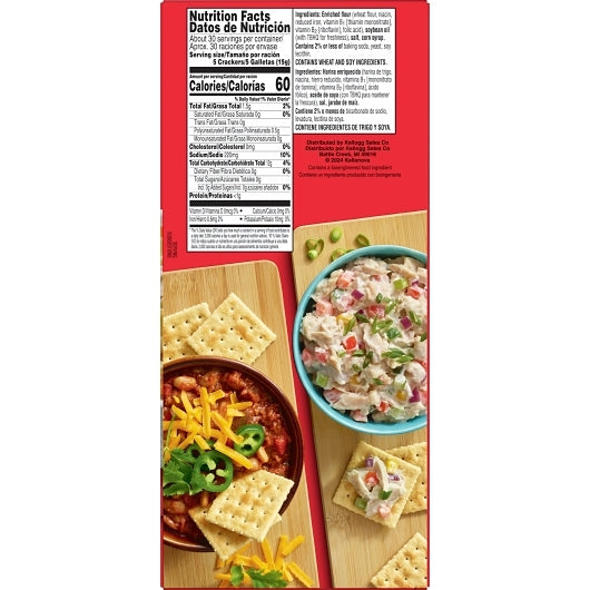 Kellogg's Keebler Zesta Original Saltines Crackers, 12 x 16 oz Case - DOT product image 5