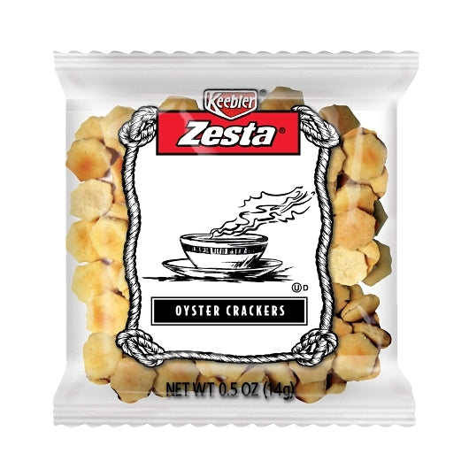 Keebler Zesta Ready-To-Eat Keebler Zesta Oyster Cracker, 300 x 0.5 oz Case - Crackers & Grahams