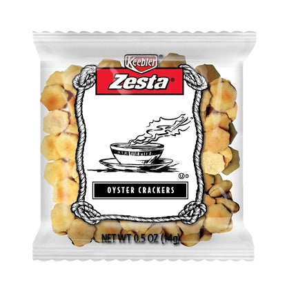 Keebler Zesta Ready-To-Eat Keebler Zesta Oyster Cracker, 300 x 0.5 oz Case - Crackers & Grahams