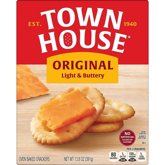 Keebler Town House Keebler Original Town House Crackers, 12 x 13.8 oz Case - DOT product image 2