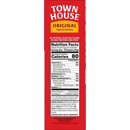 Keebler Town House Keebler Original Town House Crackers, 12 x 13.8 oz Case - DOT product image 8