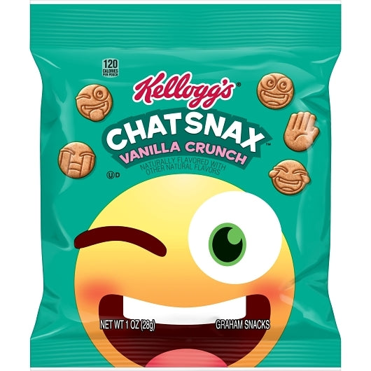 Kellogg's GRAHAMS CRACKERS VANILLA SNACK, 210 x 1 oz Case - DOT product image 2
