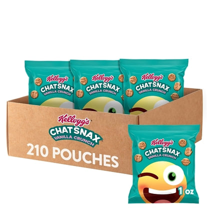 Kellogg's GRAHAMS CRACKERS VANILLA SNACK, 210 x 1 oz Case - DOT product image 7