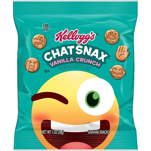 Kellogg's GRAHAMS CRACKERS VANILLA SNACK, 210 x 1 oz Case - DOT product image 3