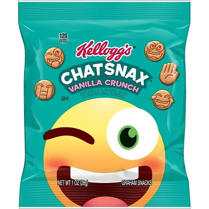 Kellogg's GRAHAMS CRACKERS VANILLA SNACK, 210 x 1 oz Case - DOT product image 3