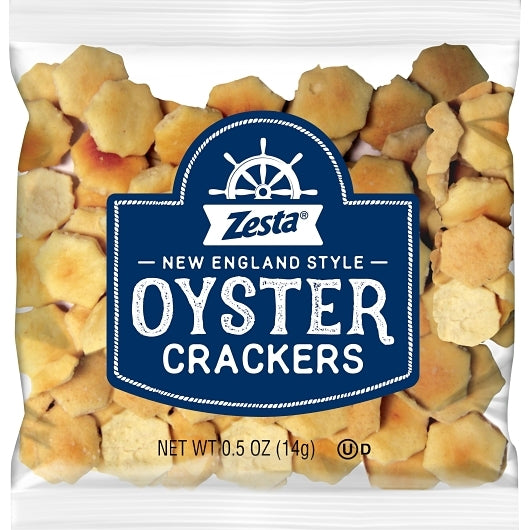 Kellogg's Zesta New England Style Oyster Cracker Large, 150 x 0.5 oz Case - Crackers & Grahams