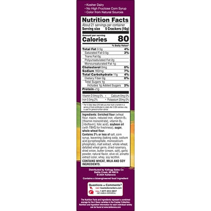Keebler Toasteds Crackers Toasted Medley Crackers Party Pack, 12 x 12 oz Case - DOT product image 6