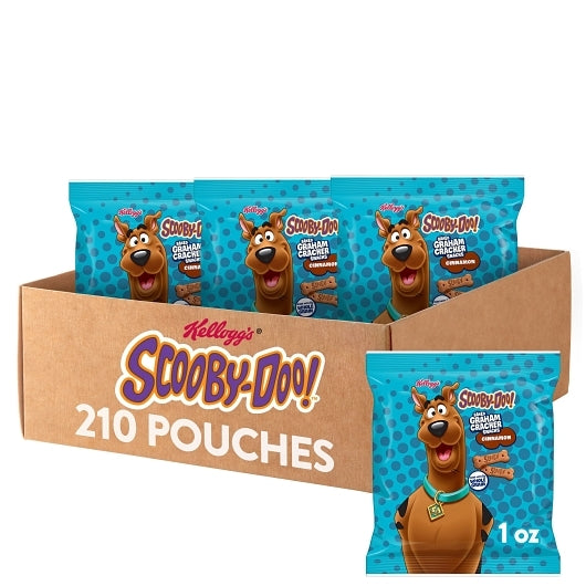 Kellogg's Scooby Doo Cinnamon Graham Cracker Sticks, 210 x 1 oz Case - DOT product image 6
