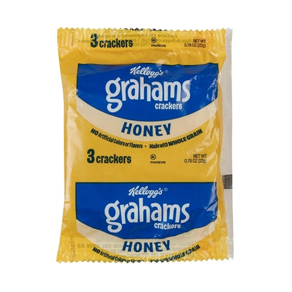 Kellogg's Honey Graham With Calcium Graham Cracker, 150 x 0.78 oz Case - Crackers & Grahams