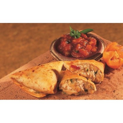 Cuisine Innovations Chicken & Cheese Quesadilla, 4 x 25 ct Case - DOT product image 3