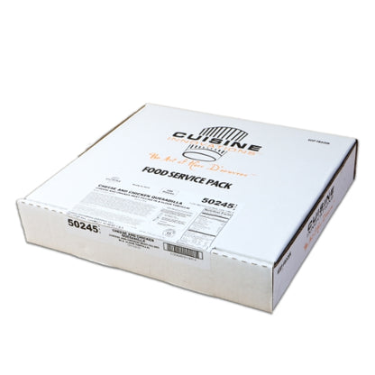 Cuisine Innovations Chicken & Cheese Quesadilla, 4 x 25 ct Case - DOT product image 5