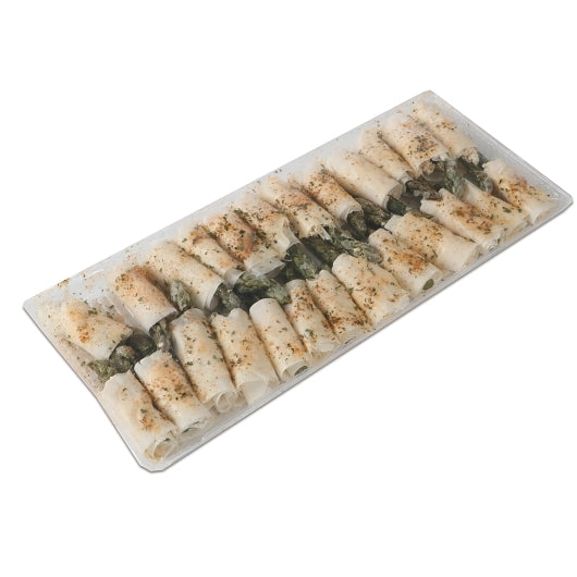 Cuisine Innovations Asparagus and Asiago Cheese Wrapped in Fillo - 100 per case. - DOT product image 1
