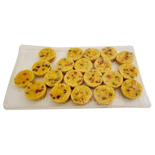 Cuisine Innovations Turkey Sausage Omelet Bite, 1 x 60 ct Case - Frozen Meat & Seafood