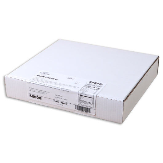 Cuisine Innovations Plain Crepe 6, 4 x 25 ct Case - DOT product image 5