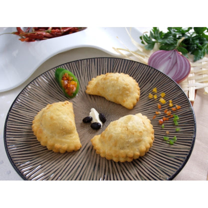 Cuisine Innovations Beef Empanadas, 4 x 25 ct Case - Frozen Snacks & Appetizers