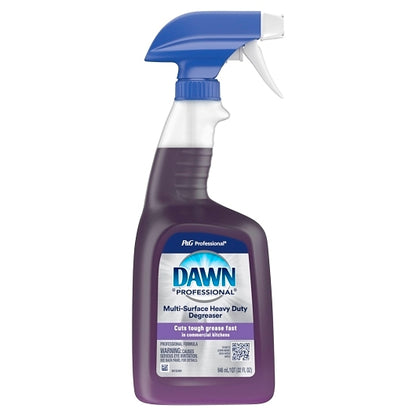 Dawn Professional Kitchen Surface Degreaser RTU, 6 x 32 oz Case - Cleaners & Sanitizers