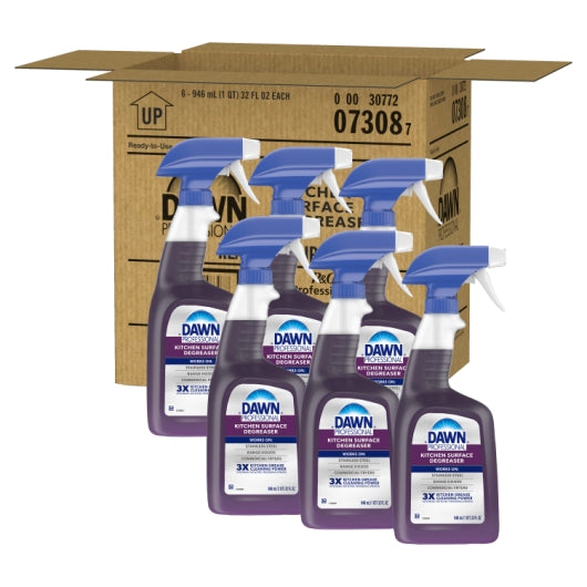 Dawn Professional Kitchen Surface Degreaser RTU, 6 x 32 oz Case - DOT product image 3