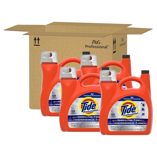 Tide Professional Laundry Detergent Liquid He Original 129 Load, 4 x 170 oz Case - DOT product image 4